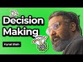 Kunal shah  how to make good decisions   insightful doses 2022