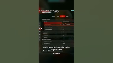 how to turn on automatic tactical sprint and remove any delay involved with it in #BlackOps6 #bo6
