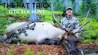 THE HAT TRICK (OTC Public Land Archery Bull Elk Hunt)