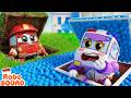 Robo Menemukan Ruang Rahasia di Bawah Tempat |Cerita Petak Umpet di Ruang| Kartun Anak RoboSquad