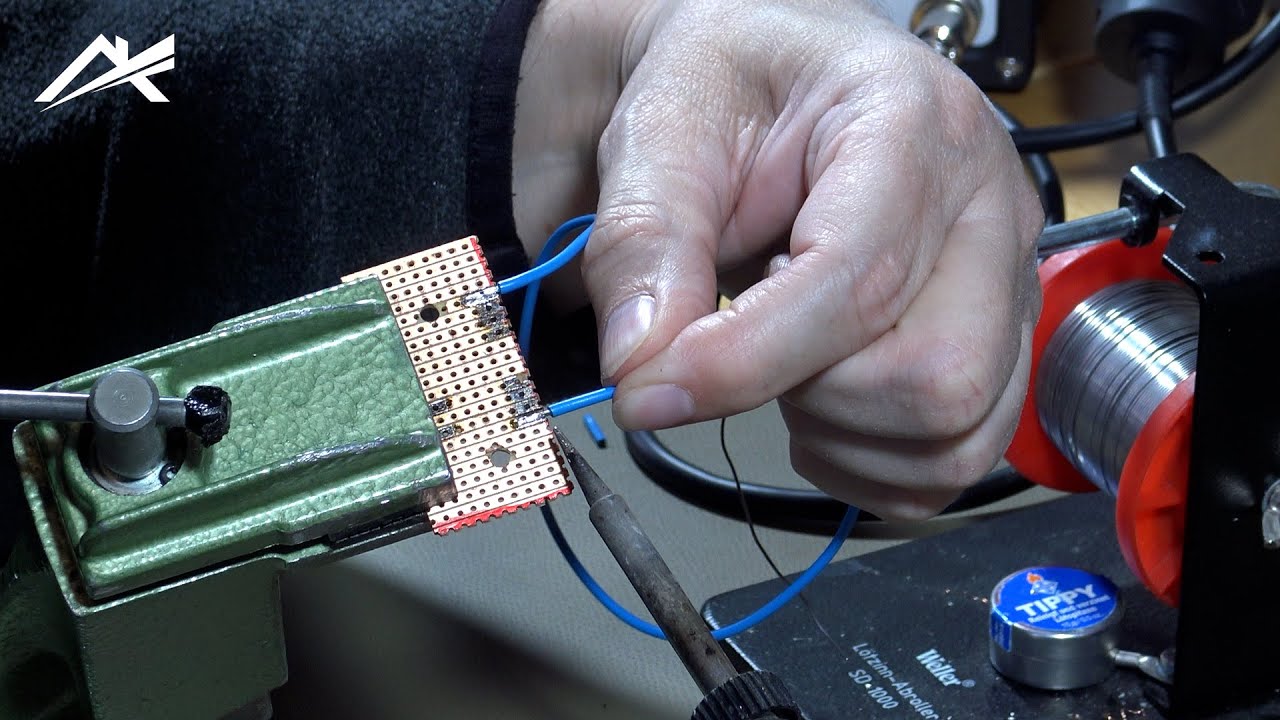 Soldering wire to PCB YouTube