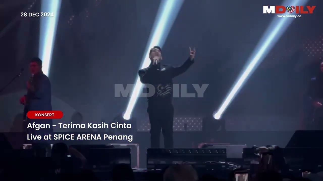 Afgan - Terima Kasih Cinta Live at SPICE ARENA Penang