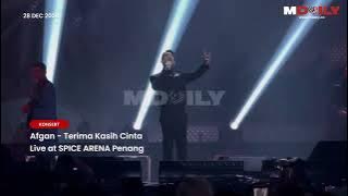 Afgan - Terima Kasih Cinta Live at SPICE ARENA Penang