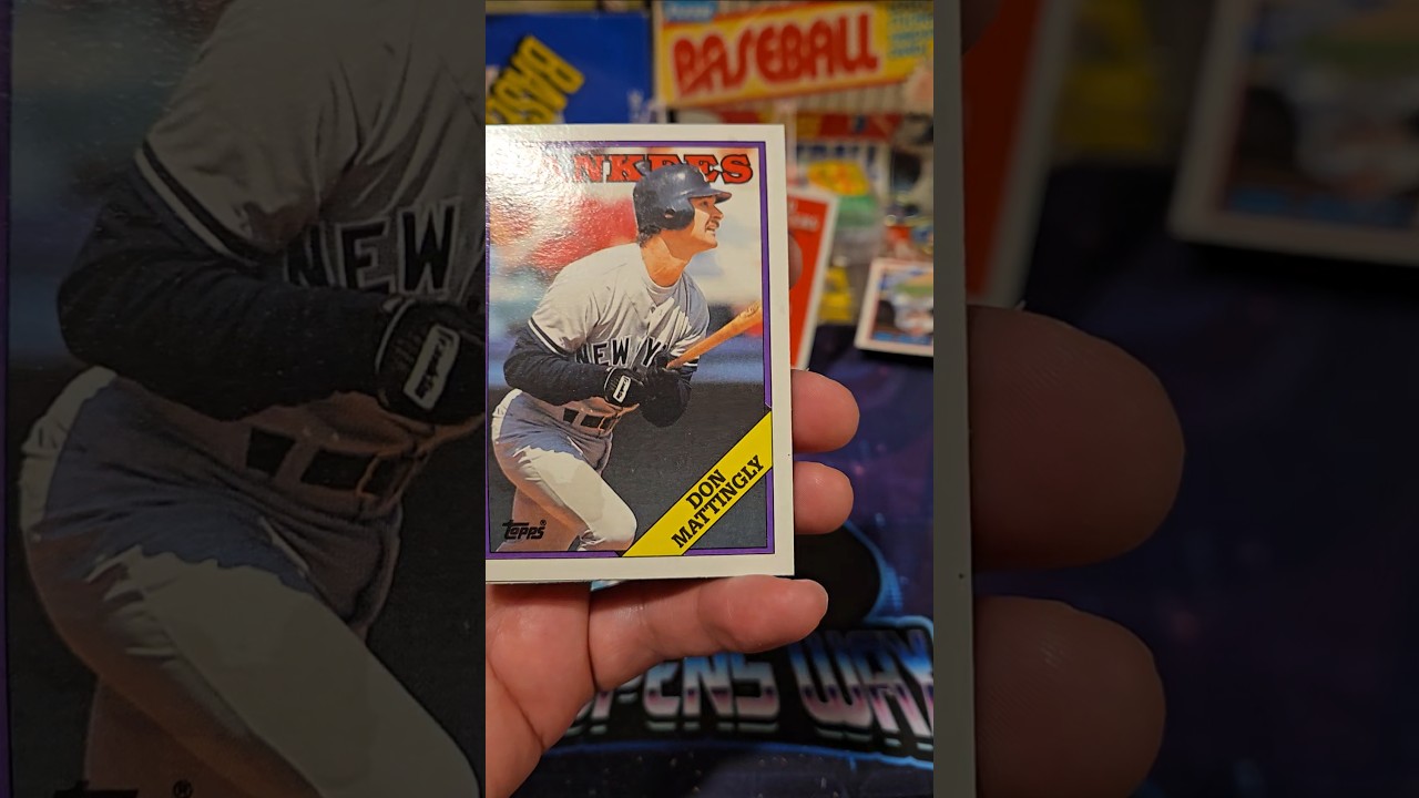 1988 Topps Baseball Cards Wax Pack 