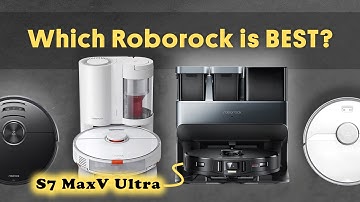 Roborocks compared: S7 MaxV Ultra, S7 Plus, S6 MaxV, S6 Pure