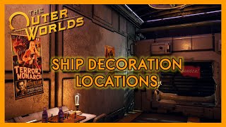 The Outer Worlds - All Ship Decoration Locations