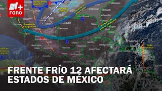 Frente frío 12 provoca chubascos y fuertes vientos - Sábados de N+ FORO