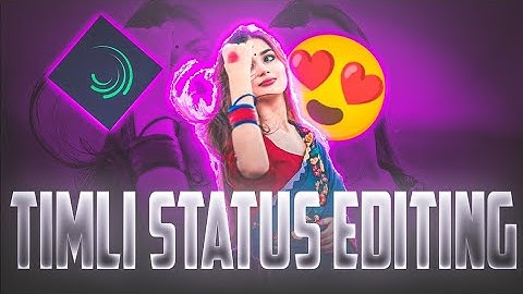 Govind Rathava New Timli Status Editing Alight Motion 2024 Timli Status Editing#timli#jigneshedting