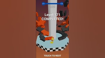 Stack Ball 🏈 3D Game Level 171 Fast Speed😱Gameplay।।#shortvideo #shorts #gameplay #stackball #viral