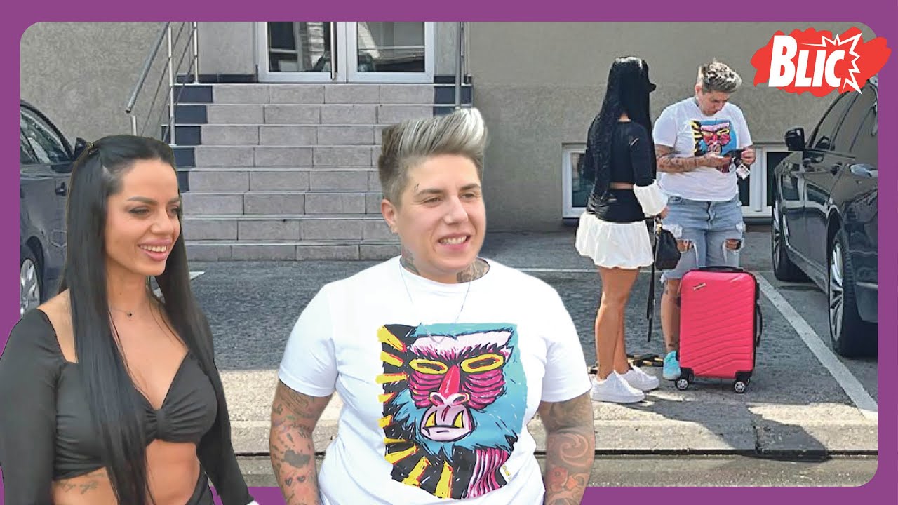 OVDE ŽIVE MATORA I DRAGANA Ljube se ispred zgrade i poručuju: 