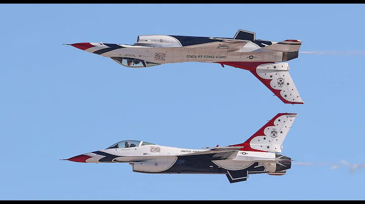 USAF - THUNDERBIRDS NELLIS 2022 FULL DEMO - 4K