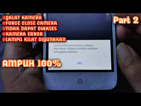 Solusi Galat Kamera Error Lampu Kilat Sedang Digunakan || Servis Hp Pemula