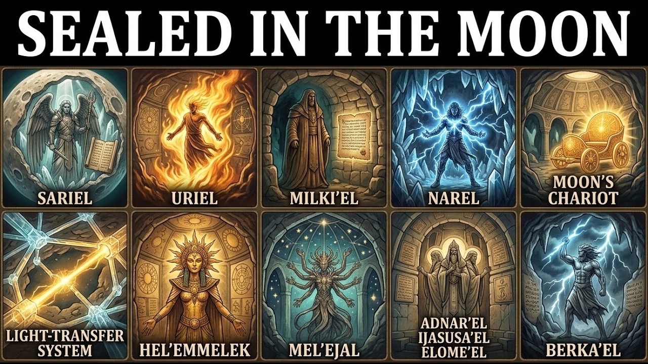 ⁣The Ancient Beings the Book of Enoch Says the Moon Was Built to Contain