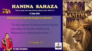 Hanina Sahaza 13 Juin 26