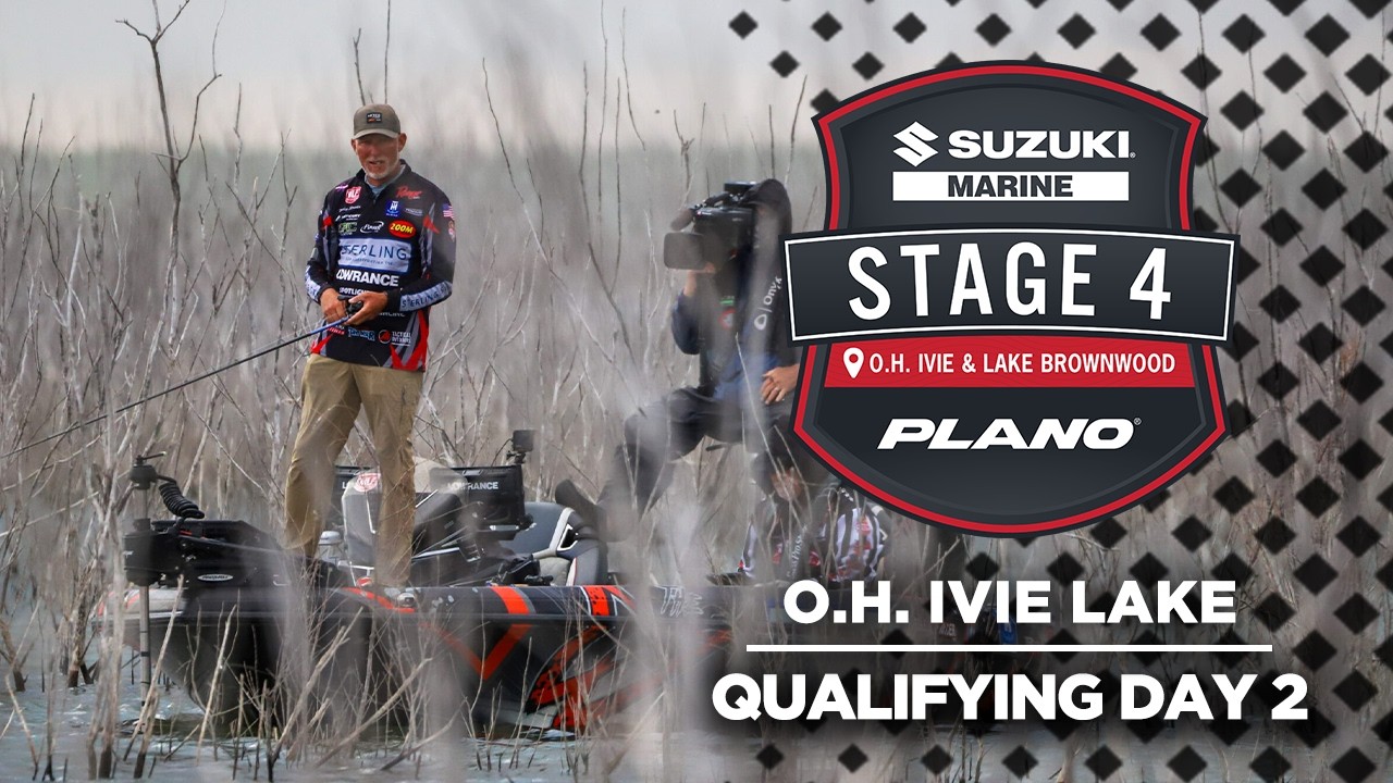 Bass Pro Tour | Stage 4 | OH Ivie and Lake Brownwood | Qualifying Day 2 Highlights