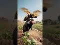 Magical animals on TikTok #Wild Boar #Hornets #Animal World #boo Absurd Video