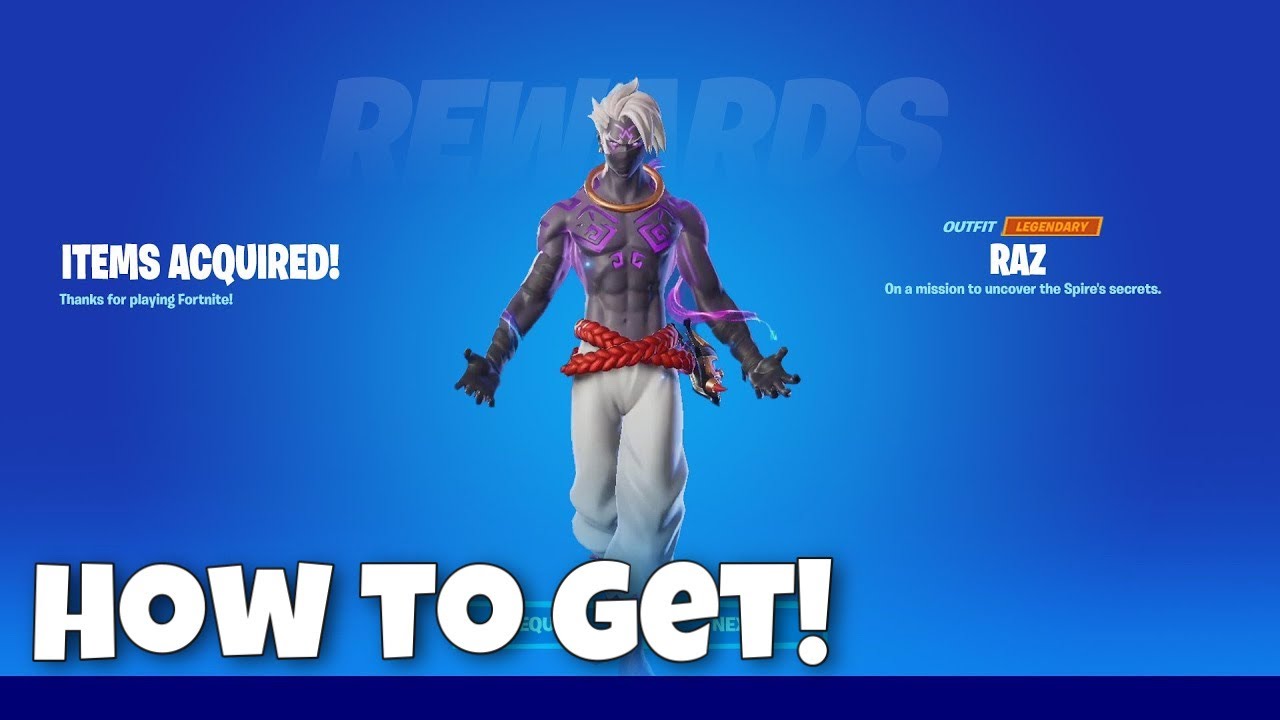 How to GET RAZ GLYPH MASTER Style in Season 6! (Raz Glyph Master edit style!)