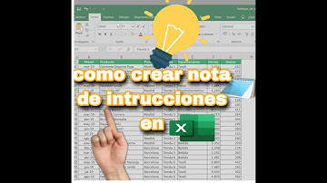 como crear notas de instrucciones en Excel#educaciondigital#instrucciones#informática