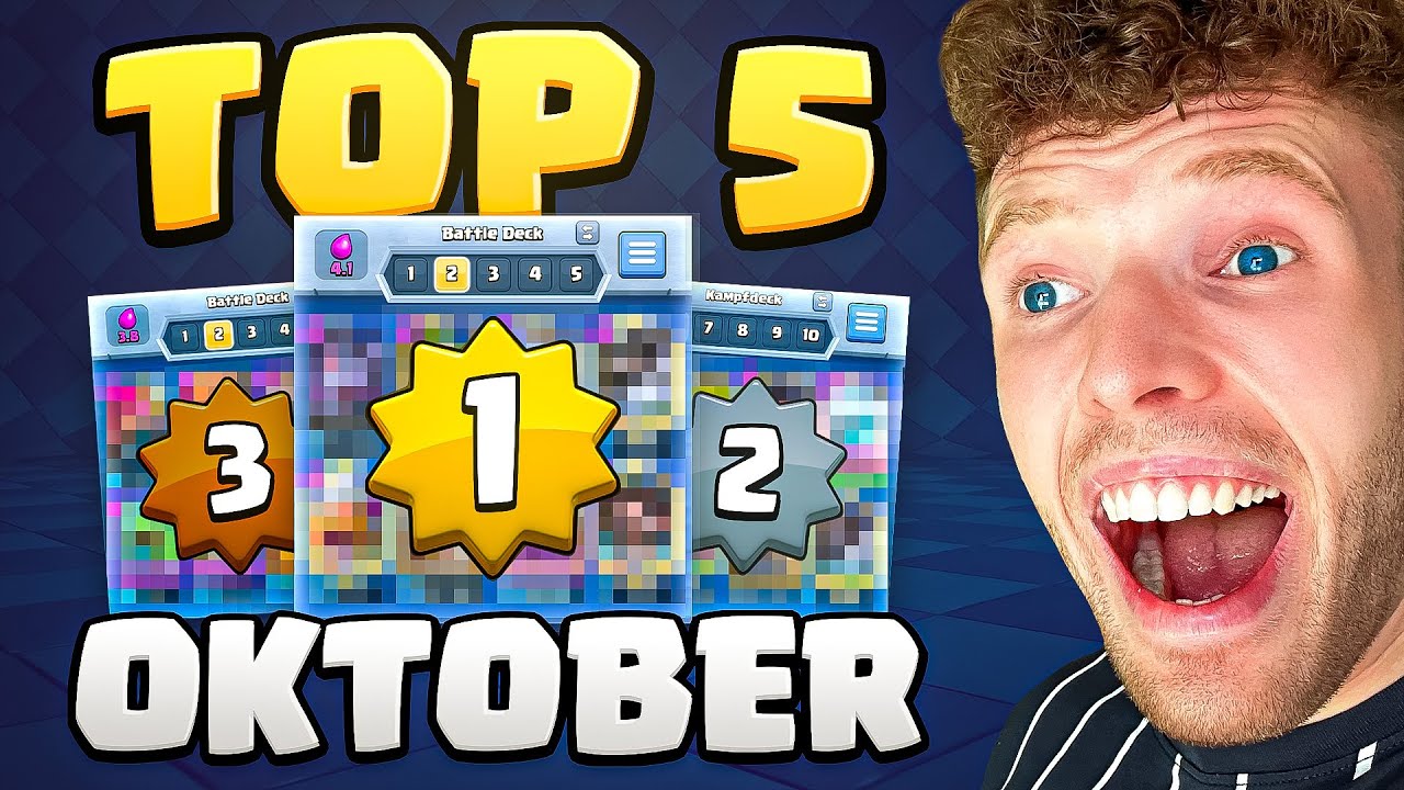 Wann Kommt Das Clash Royale Oktober Update 😱🏆DIE 5 *BESTEN* DECKS im OKTOBER UPDATE! | Empfehlungen für JEDEN