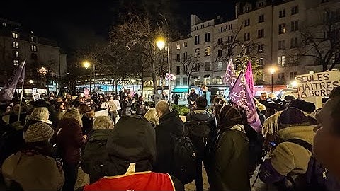 Paris protesters demand action as France faces surge in gender-based violence