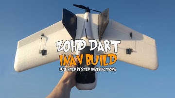 🛩️ ZOHD Dart - Detailed step by step INAV build