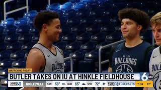 Butler set to take on IU at Hinkle Fieldhouse