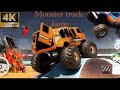 Monster Truck Stunts on Mega Ramp Race Extreme Racing 3D 2025 | 
