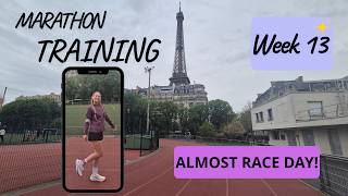 I Made It to Paris… ✈️🇫🇷🗼🏃 | Marathon Training Week 13