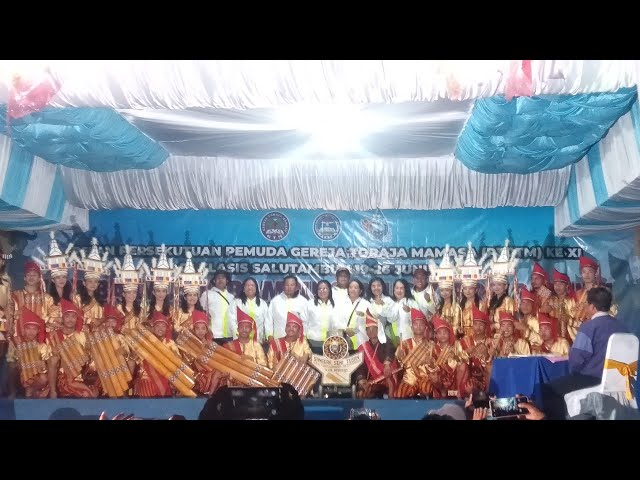 Juara 1 Musik Bambu Klasis Ramsar | p3gtm 2023 salutambun class=