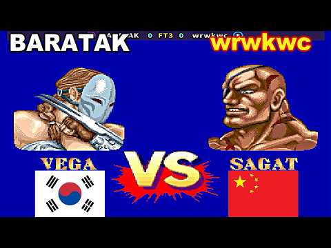 Street Fighter II': Champion Edition - BARATAK vs wrwkwc FT3