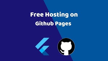 Flutter Web App Deploy on Github Pages.