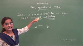 CBSE 6 - STATE 6 - MATH - BASIC GEOMETRICAL IDEAS - PART 1