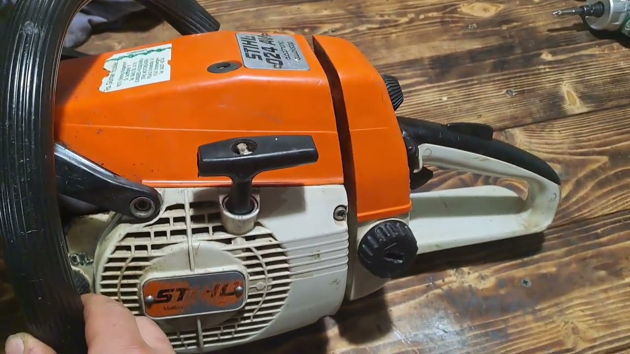 Stihl 024 AV az új szerzemény!! - YouTube