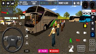 IDBS Simulator Bus Lintas Sumatera - #45 Lampung Palembang Driving Test Android GamePlay HD screenshot 1