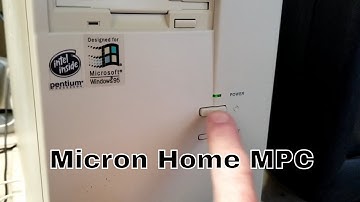 Micron Home MPC Pentium 166 Windows 98 PC