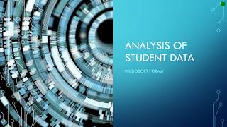 Analysis of Student Data