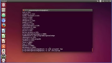 24 Linux Command Line Tutorial For Beginners 24   Basic Group Management groups, groupadd, groupdel