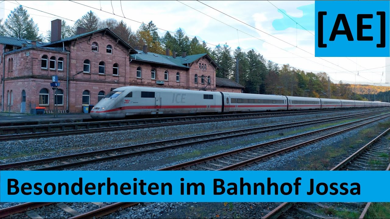 Besonderheiten im Bahnhof Jossa |  Alex E