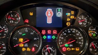 Interior Dome Light in a KW (Kenworth) Semi Truck/Tractor -How to turn on/off, when door is open