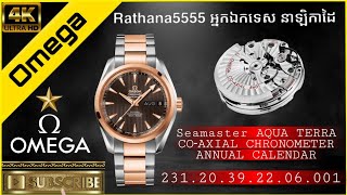 Omega Seamaster AQUA TERRA CO‑AXIAL CHRONOMETER ANNUAL CALENDAR 231.20.39.22.06.001 Watches Review