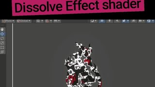 Easy Dissolve effect tutorial in shader graph 2d unity.