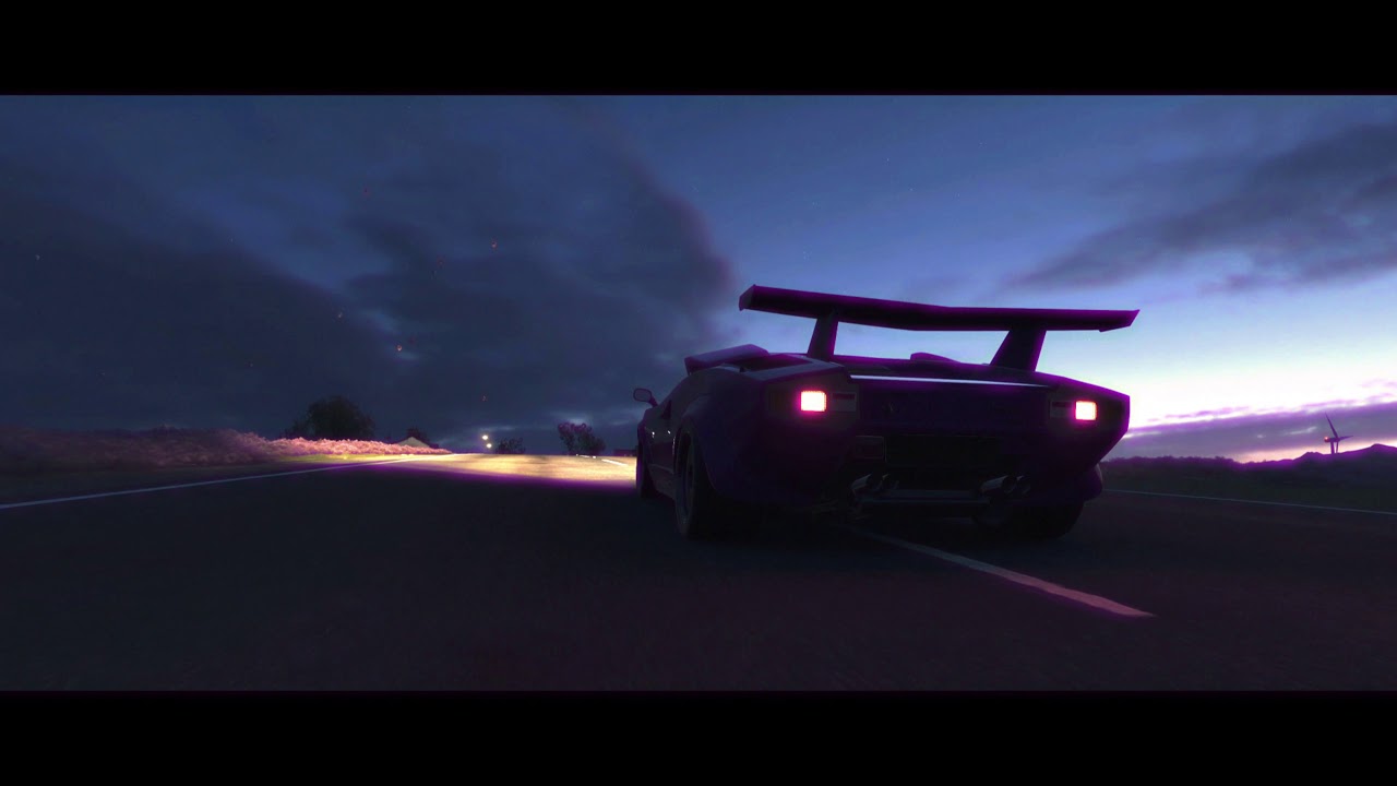 Cyber Warrior - Iaio | Retro Car - Lamborghini countach