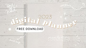 free 2022 digital journal for #goodnotes 📚 with #hyperlinks ✨ #freegoodnotesplanner + stickers