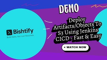 Demo - Deploy files to S3 bucket using Jenkins