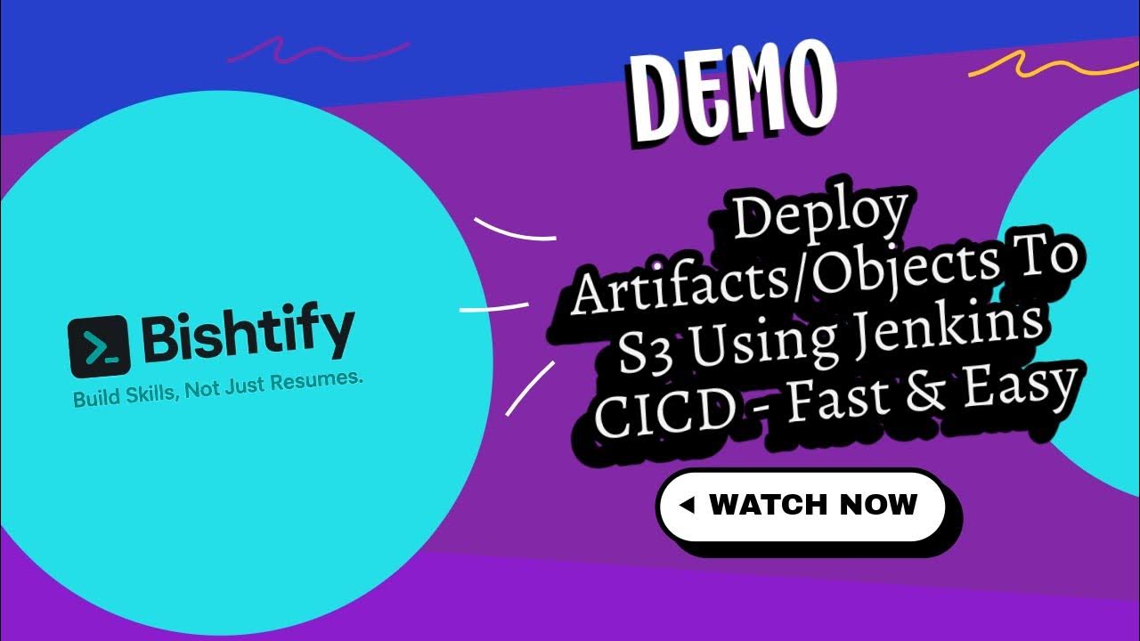 Demo Deploy files to S3 bucket using Jenkins YouTube