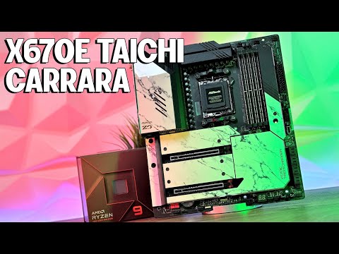 ASRock X670E Taichi Carrara - Overview of Specs and New Design!