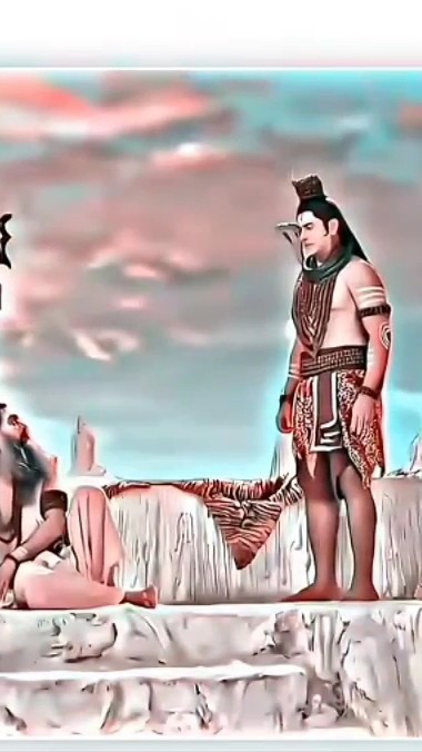 Mahadev and Parvati maha abter #viral #radhakrishns
