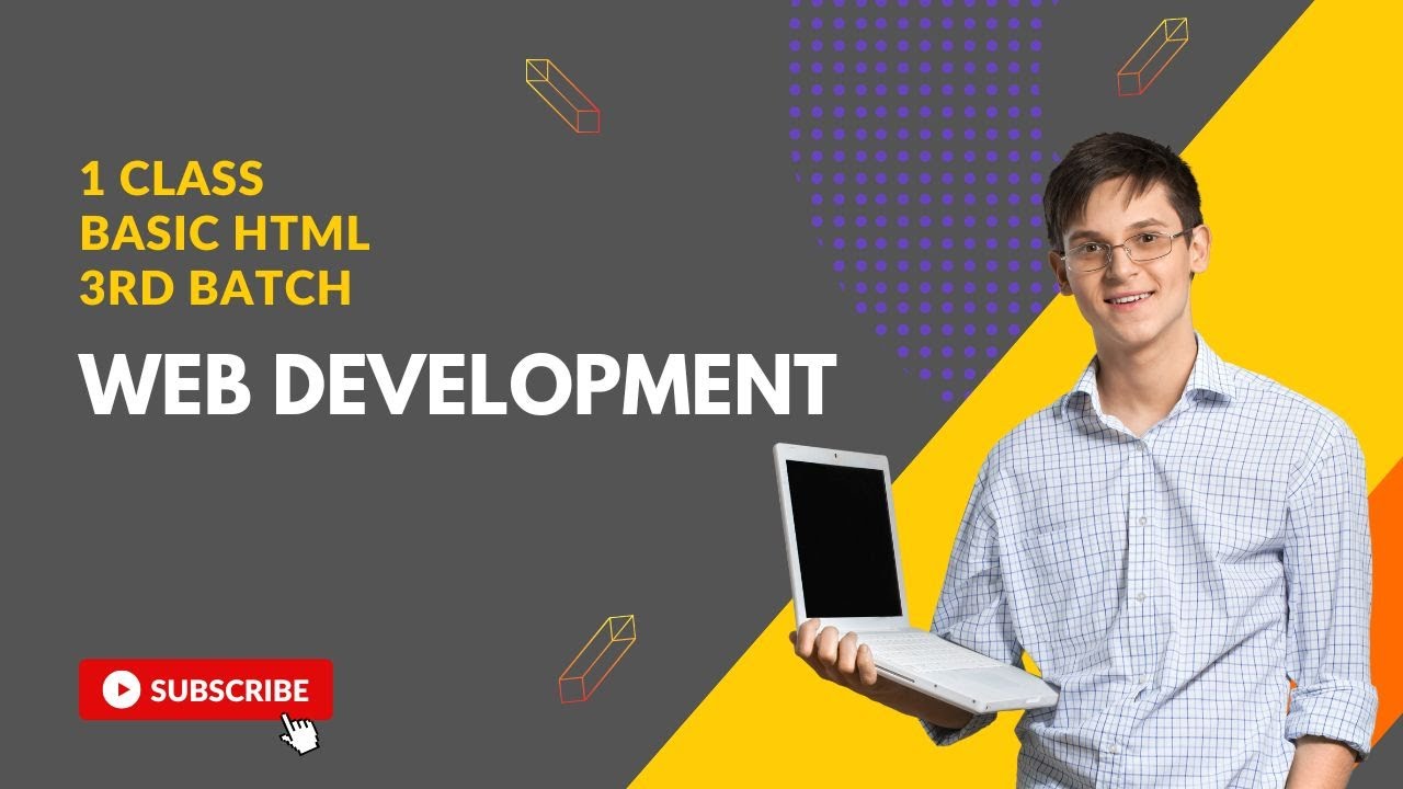 1st Class II Basic HTML II 3rd Batch #HTML #BFTI - YouTube