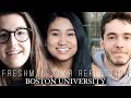 Class of 2021 Freshman Year Reflection | Boston University