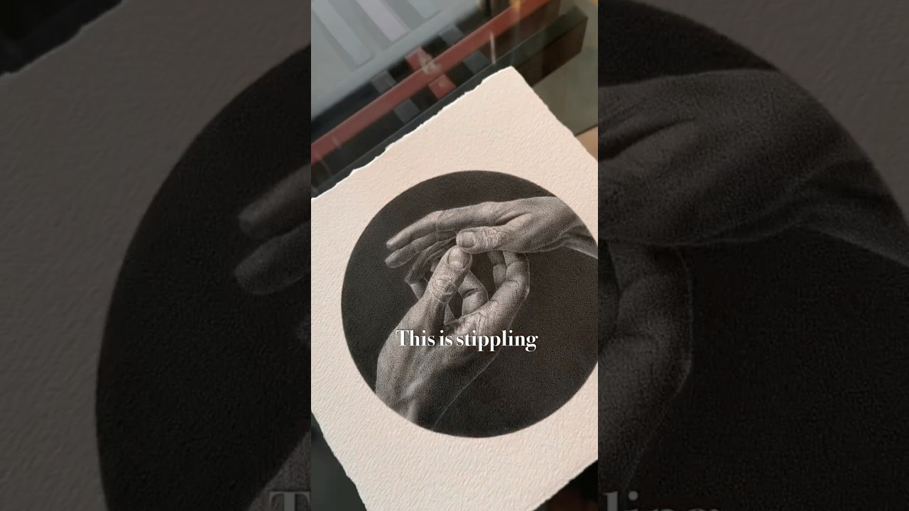 Millions of dots were required to create this piece of art